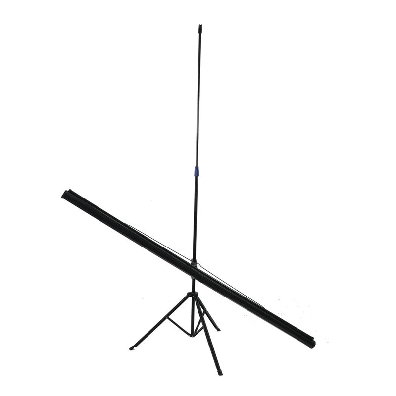 100 Inch Projector Screen Tripod Stand Home Pull Down Outdoor Screens Cinema 3D - Payday Deals