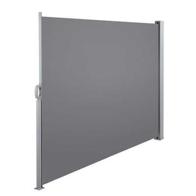 Instahut Retractable Side Awning Shade 1.8 x 3m - Grey - Payday Deals