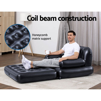 Bestway Inflatable Air Chair Seat Lounge Couch Lazy Sofa Blow Up Ottoman