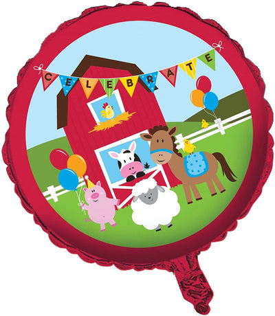 Farm Barnyard Farmhouse Foil Balloon