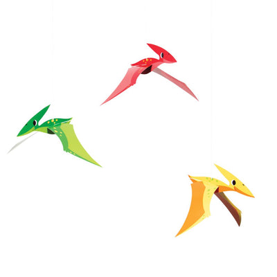 Dinosaur Dino Party 3D Cutout Decorations 3 Pack