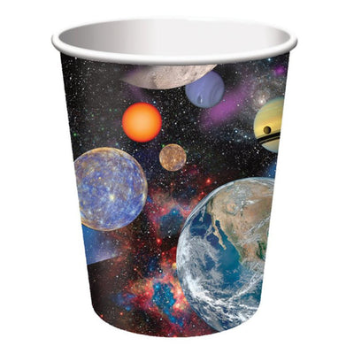 Space Blast Paper Cups 8 Pack