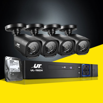 UL-tech CCTV Camera Home Security System 8CH DVR 1080P Cameras Outdoor Day Night