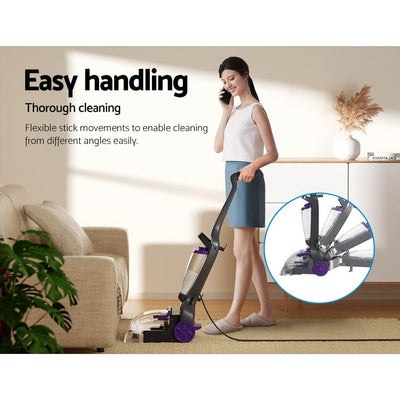 Devanti Carpet Washer Handheld Vacuum Cleaner Sweeper Wet Twin Water Tank 800W