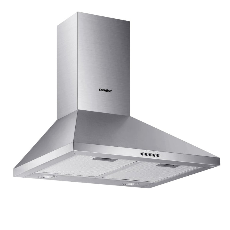 Comfee Rangehood 600mm Range Hood Stainless Steel Home Kitchen Canopy Vent 60cm - Payday Deals