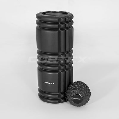 Cortex GridSoft EPP Foam Roller & Massage Ball Set (33*15cm)