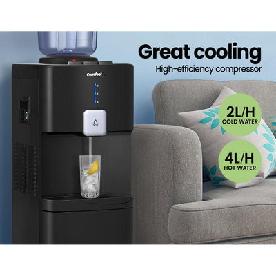 Comfee Water Cooler Dispenser Chiller Cold 15L Purifier Bottle Filter Black - Payday Deals