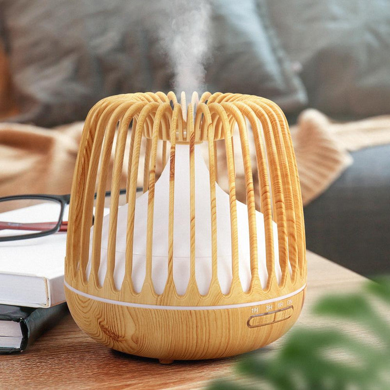 Devanti 4-In-1 Aroma Diffuser Aromatherapy Humidifier Essential Oil 500ml - Payday Deals