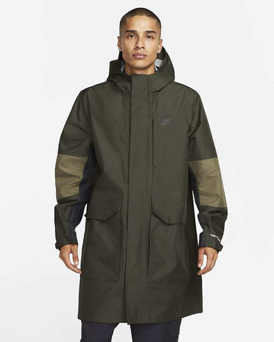 Nike Sportswear Storm-FIT ADV Mens Shell Parka Waterproof - Sequoia/Medium Olive/Black
