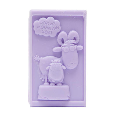 Snowy Mountain Goat 100gm Goats Milk and Lavender Soap