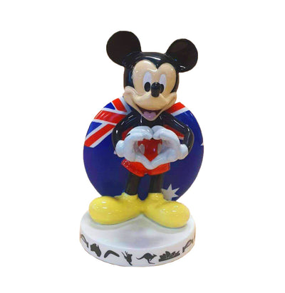 Disney Mickey Mouse Loves Australia Figurine Collectable Statue