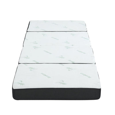 Giselle Bedding Portable Mattress Folding Foldable Foam Floor Bed Tri Fold 180cm - Payday Deals