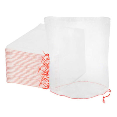 100x Fruit Net Bags Agriculture Garden Vegetable Protection Mesh Insect Proof