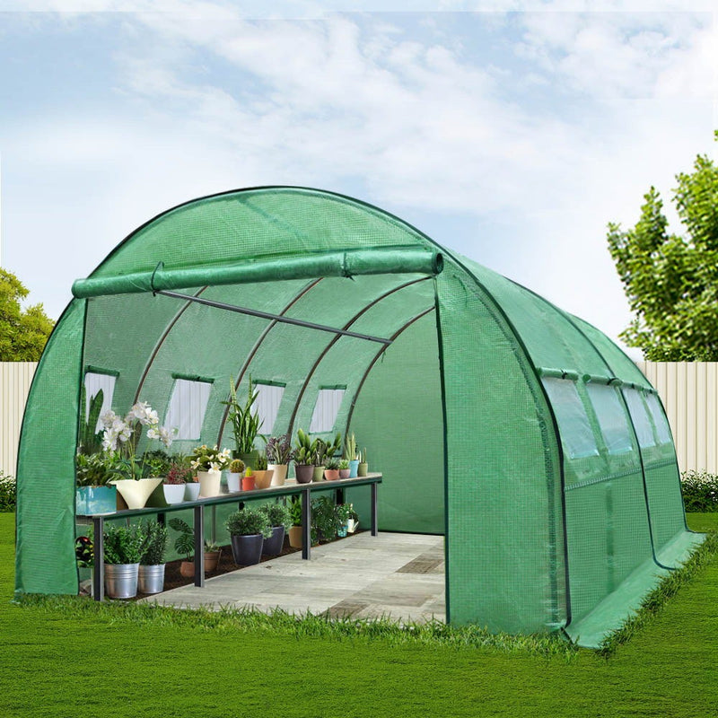 Greenfingers Greenhouse 4X3X2M Garden Shed Green House Polycarbonate Storage - Payday Deals