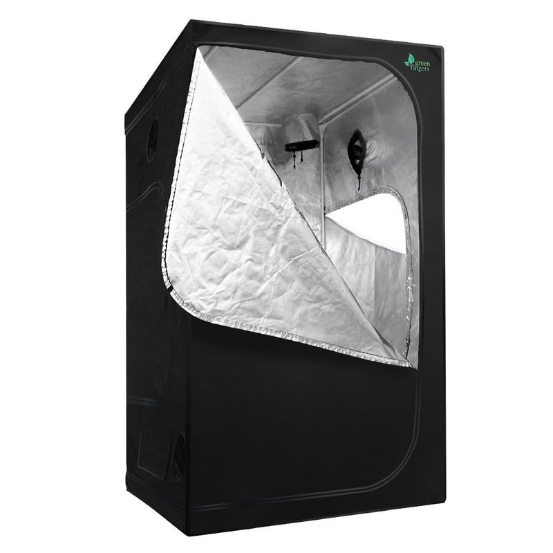 Greenfingers Hydroponics Indor Grow Tent Kits Reflective 1.2X1.2X2M 600D Oxford - Payday Deals