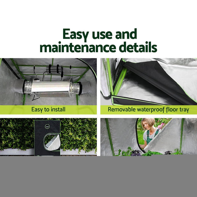 Greenfingers Grow Tent 4500W LED Grow Light Hydroponics Kits System 1.2x1.2x2M