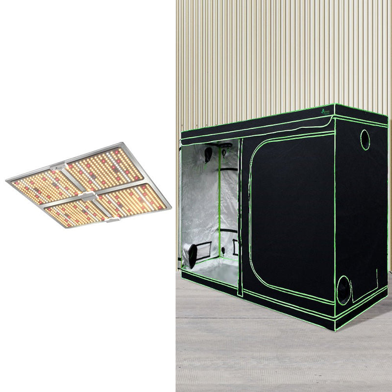 Greenfingers Grow Tent 4500W LED Grow Light Hydroponics Kits System 2.4x1.2x2M