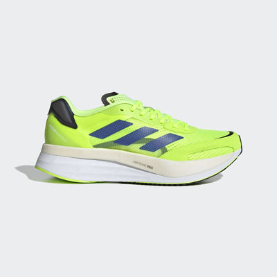 Adidas Mens Adizero Boston 10 Shoes Runners Sneakers Running - Signal Green
