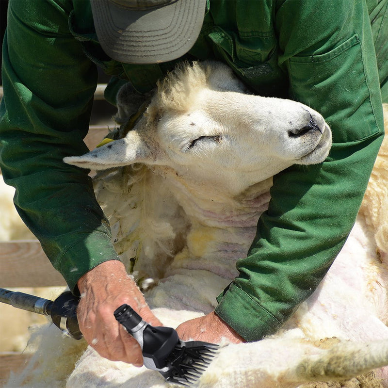 Sheep Shears Electric Clippers Shearing Farm Goat Alpaca Livestock Wool Carding
