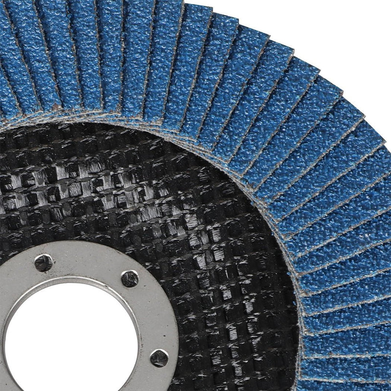 Traderight Flap Discs 125mm 5" Zirconia Sanding Wheel 120 