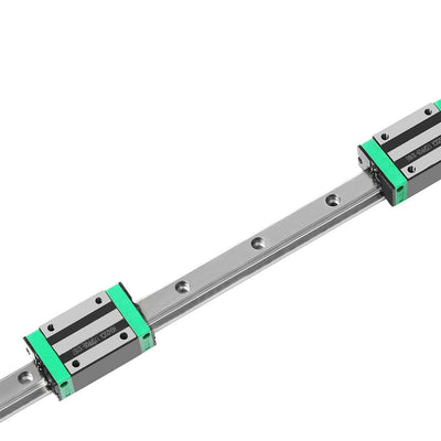 Linear Guide Rail 2PCS 1200mm + 4PCS HGH20CA Slider Block Bearing Steel CNC