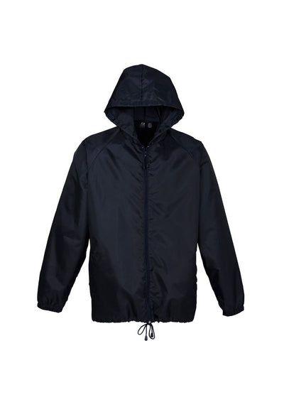 Youth Spray Jacket Outdoor Casual Hike Rain Sport Poncho Waterproof - Navy Blue