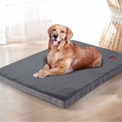 PaWz Pet Bed Foldable Dog Puppy Beds Cushion Pad Pads Soft Plush Cat Pillow XL - Payday Deals