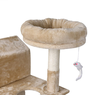 Cat Tree Tower Condo House Post Scratching Furniture Play Pet Activity Kitty Bed - Payday Deals