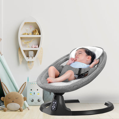 Baby Swing Cradle Rocker Bed Electric Bouncer Seat Infant Crib Remote Chair