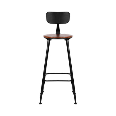 Artiss 4x Vintage Industrial Bar Stool Retro Barstools Dining Chairs Kitchen