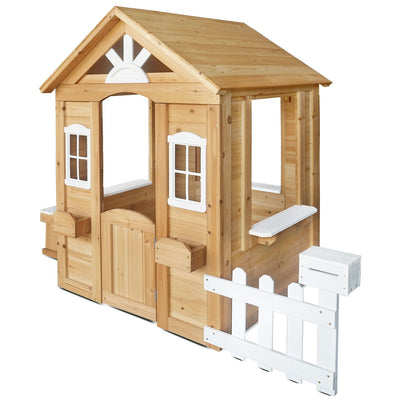 Teddy Cubby House in Natural Timber (V2)
