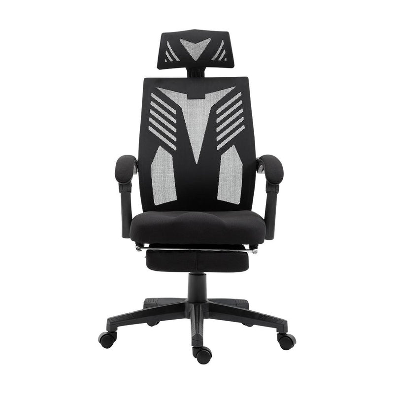Artiss Gaming Office Chair Computer Desk Chair Home Work Recliner Black - Payday Deals