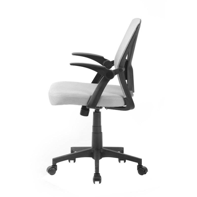 Artiss Office Chair Gaming Executive Computer Chairs Study Mesh Seat Tilt Grey - Payday Deals