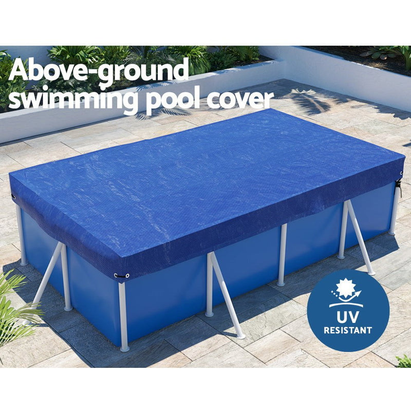 Aquabuddy Pool Cover 3x2m Above-ground Swimming Pool Blanket Blue