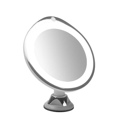 10x Magnifying Makeup Vanity Cosmetic Beauty Bathroom Mirror with LED Light
