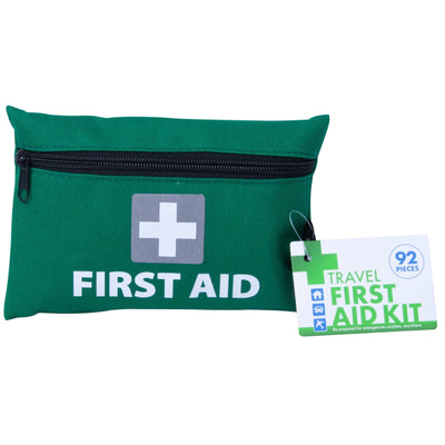 12pk Travel First Aid Kit Bag 1104pcs Medical Workplace Survival Set Home Car Family Emergency Treatment Rescue
