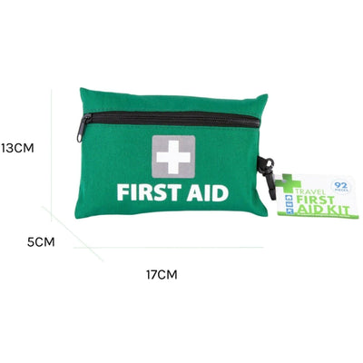 12pk Travel First Aid Kit Bag 1104pcs Medical Workplace Survival Set Home Car Family Emergency Treatment Rescue