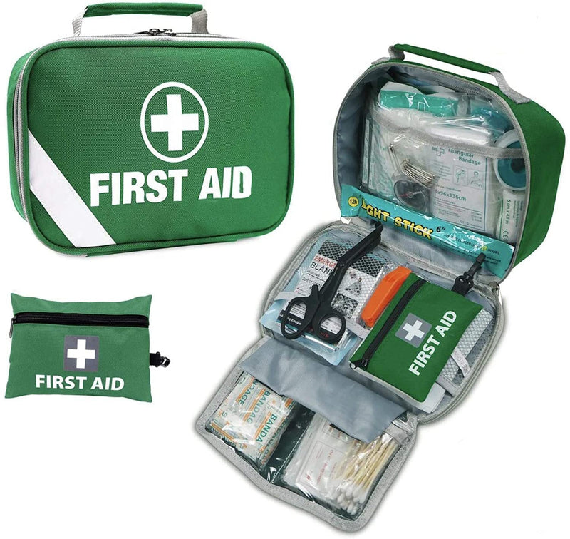 258PCS PREMIUM FIRST AID KIT Medical Travel Set Emergency Family Safety Office