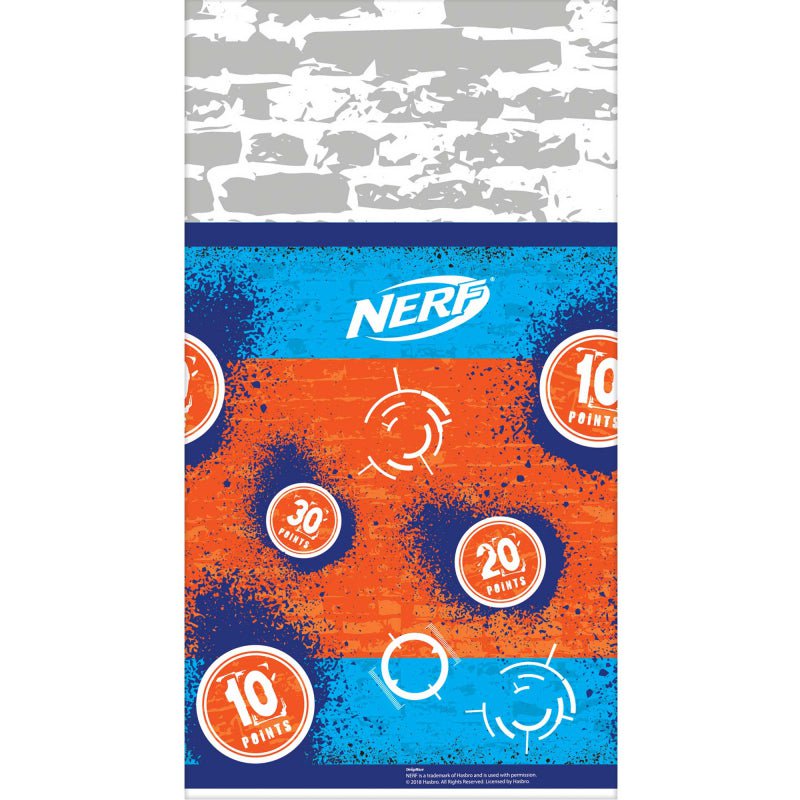 Nerf Party Supplies Tablecover Paper Rectangle