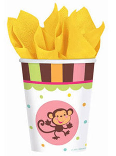 Animals of the Rainforest Paper Cups 8 Pack