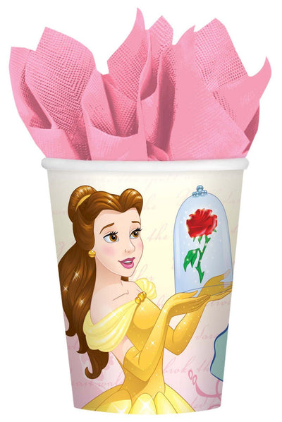 Beauty and the Beast Cups Pack of 8