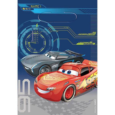 Disney Cars 3 Party Supplies Loot Bags 8 Pack