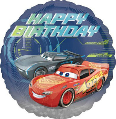 Disney Cars Party Supplies Happy Birthday Foil Balloon 43cm