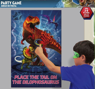 Dinosaur Party Supplies Jurassic World Place the Tail Party Game