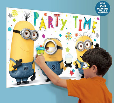 Despicable Me Party Supplies - Party Game Pin the Cupcake on the Minion Poster