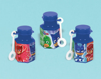 PJ Masks Party Supplies Mini Bubbles Party Favors 12 Bottles