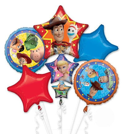 Toy Story 4 Party Supplies 5 Balloon Bouquet