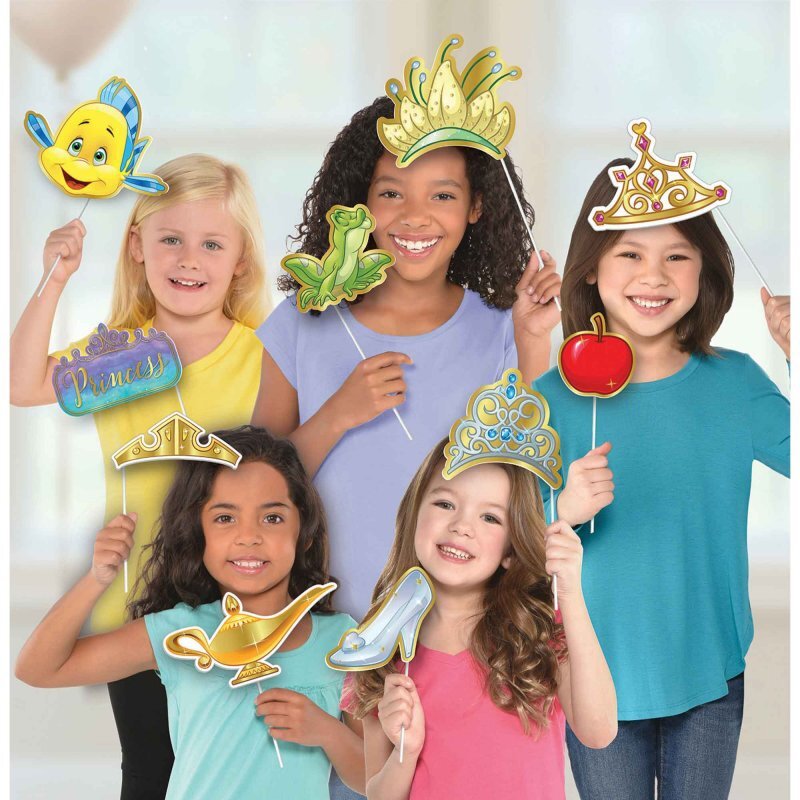 Disney Princess Once Upon A Time Photo Props Kit 13 Pieces