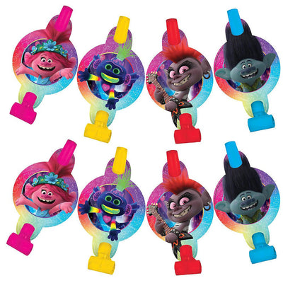 Trolls World Tour Blowouts Pack of 8