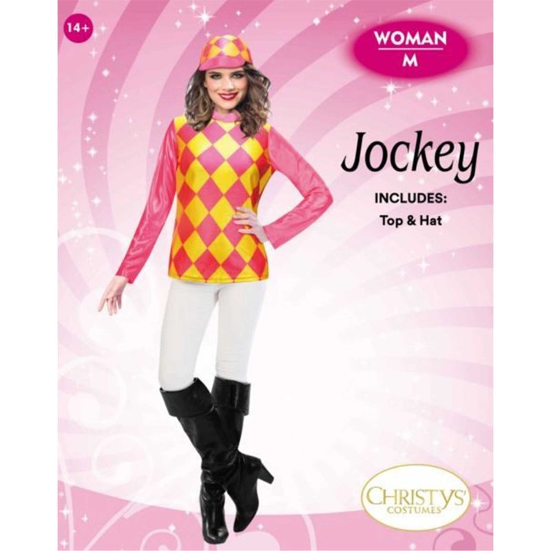 Melbourne Cup Ladies Jockey Costume Medium